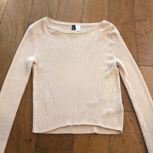 light pink sweater